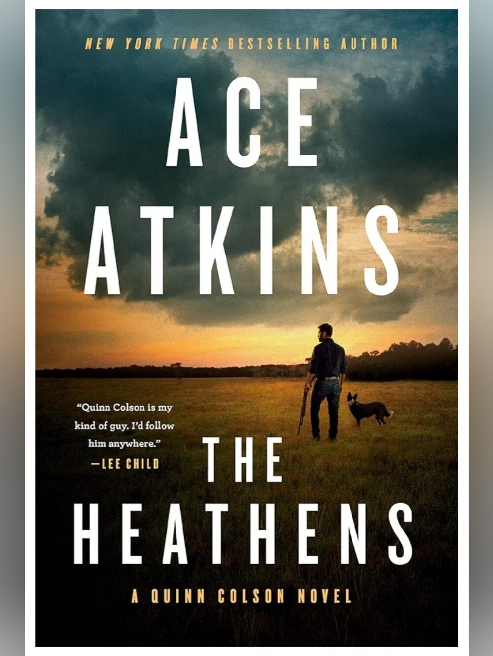 The Heathens Hardcover Book - Novel by Ace Atkins